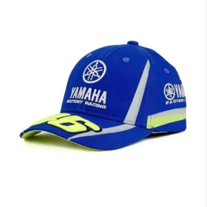 casquette yamaha 46 racing bleu 2025