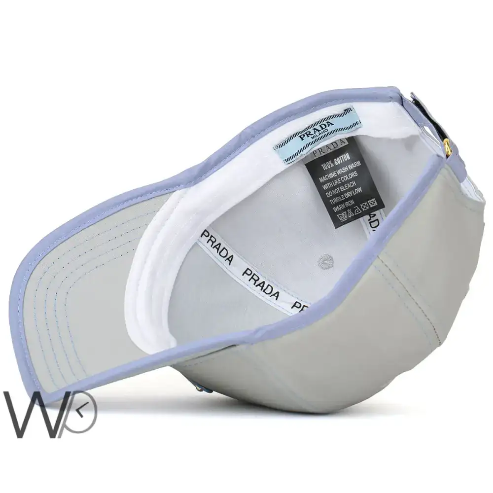 casquette Prada Milano Baseball Blue – Image 2