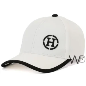 Hermes Cap White Color Baseball Hat nji